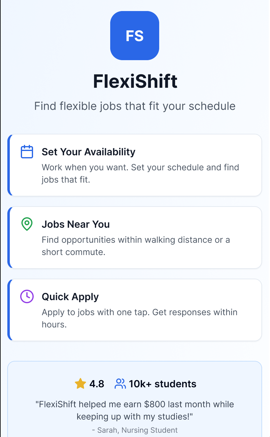 FlexiShift preview
